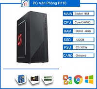 PC Văn Phòng TBM (i3 6100/H110/8GB RAM/120GB SSD)
