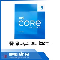 CPU INTEL CORE I5-13400F (UP TO 4.6GHZ, 10 NHÂN 16 LUỒNG, 20MB CACHE, 65W) - SOCKET INTEL LGA 1700/RAPTOR LAKE)