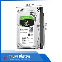 Ổ CỨNG HDD SEAGATE BARRACUDA 4TB 3.5 INCH 5400RPM, SATA, 256MB CACHE (ST4000DM004)
