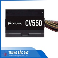 Nguồn Corsair Series CV 550 550W (80 Plus Bronze/Màu Đen)